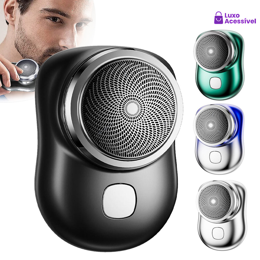 Surpresa ! Aparador de Barba Elétrico Mini-portátil À Prova D'água, Modelo C, em Incrível! — R$ 16,88 em Shopee, 58% OFF
