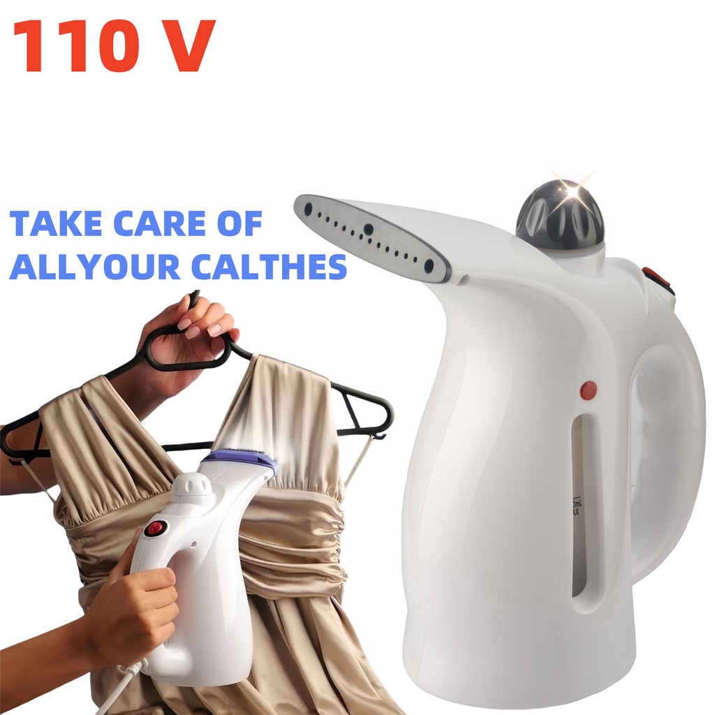 Passadeira 110v Vaporizador A Vapor De Roupas Tira Amasso Portátil 800w