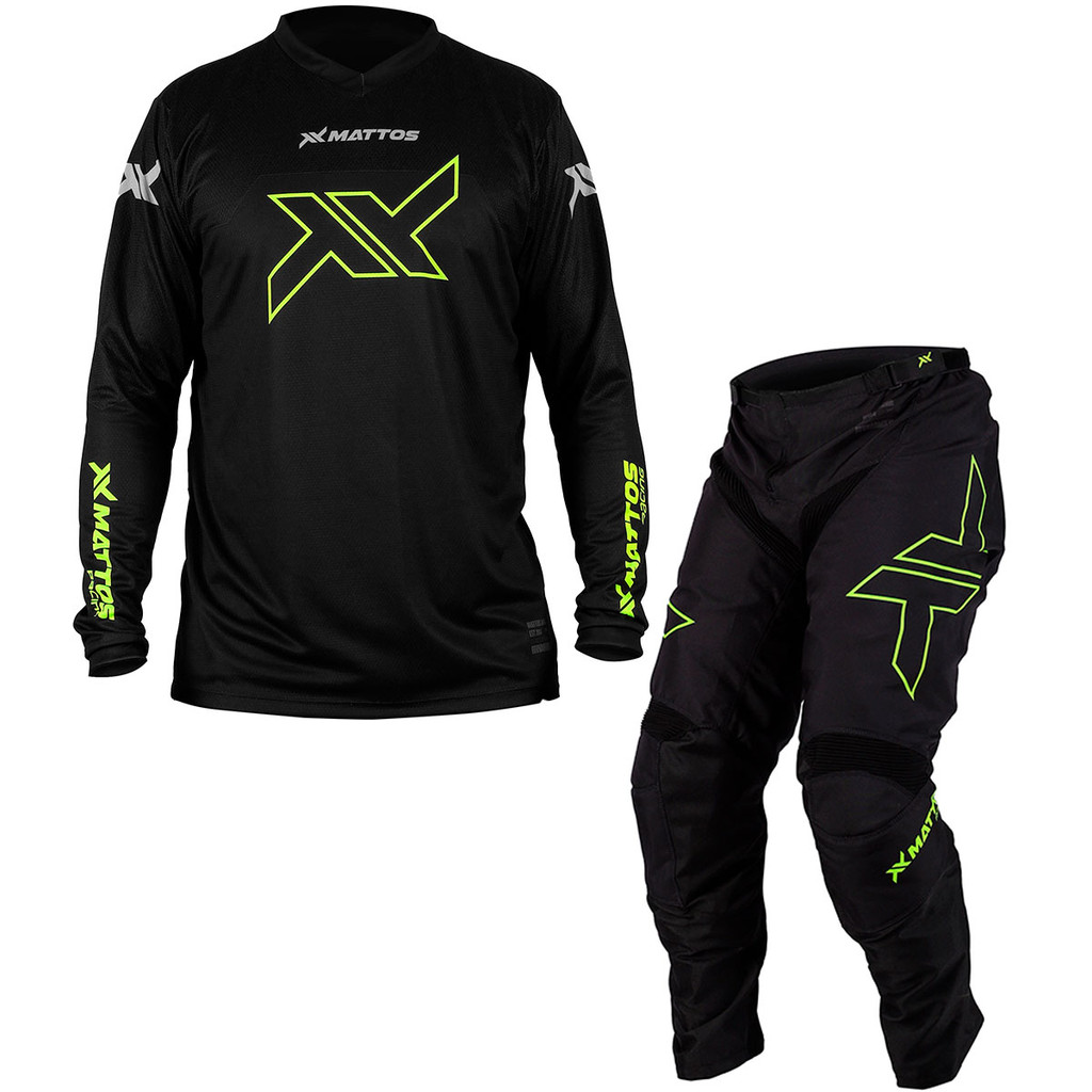 Kit Calça + Camisa Mattos Racing Multi em Oferta na Shopee