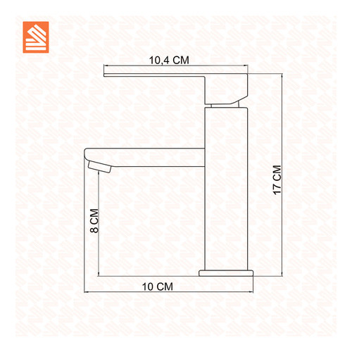 Torneira Para Banheiro Misturador Monocomando Bica Baixa Inox + Válvula Click e Kit Instalação Luxo · foto 2