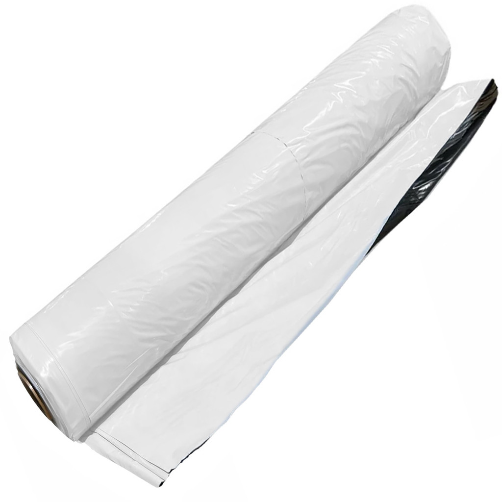 Lona Para Silagem 6x30 M Preta branca 200 Micras Nortene