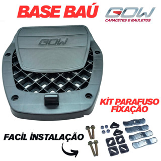Base do Bau Bauleto Moto Gow G33 G40 30 33 40 47 Litros Para Xre 300 Da Cg Fazer Pra Twister em Oferta na Shopee