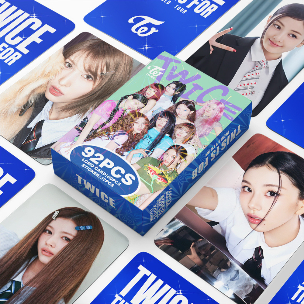 KPOP 92pcs/box TWICE Photocards THIS IS FOR KPOP LOMO Card Collection Card