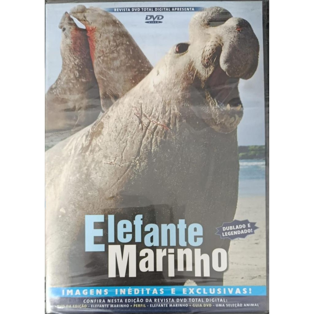 Mundo Animal: Elefante Marinho - Documentário sobre a Vida Selvagem na Patagônia (Novo, Lacrado)