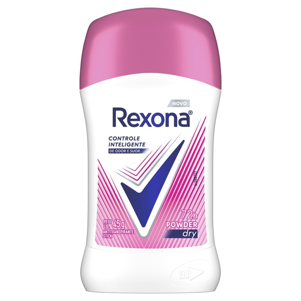 Desodorante Rexona em Stick Powder Women 45g em Oferta na Shopee