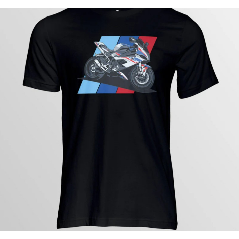 Camiseta Masculina BMW S1000RR Moto Camisa Premium  100% Algodão Automobilística Esportiva sport Lançamento