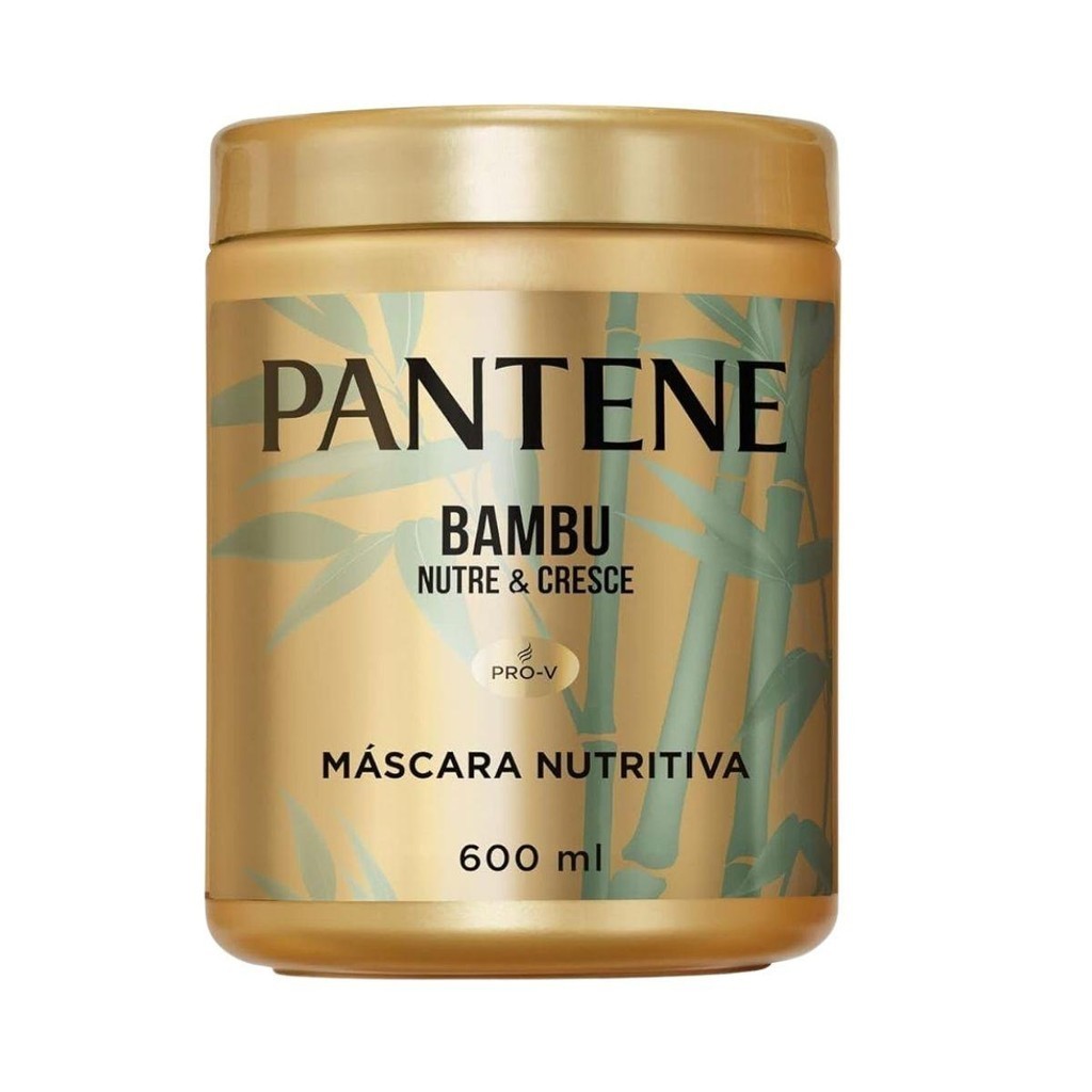 MÁSCARA NUTRITIVA PANTENE BAMBU NUTRE E CRESCE PRO-V 600ML