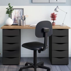 Mesa para Escritório Due 10 Gavetas - Artany Móveis
