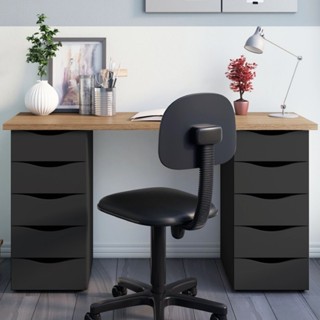 Mesa para Escritório Due 10 Gavetas - Artany Móveis em Oferta na Shopee