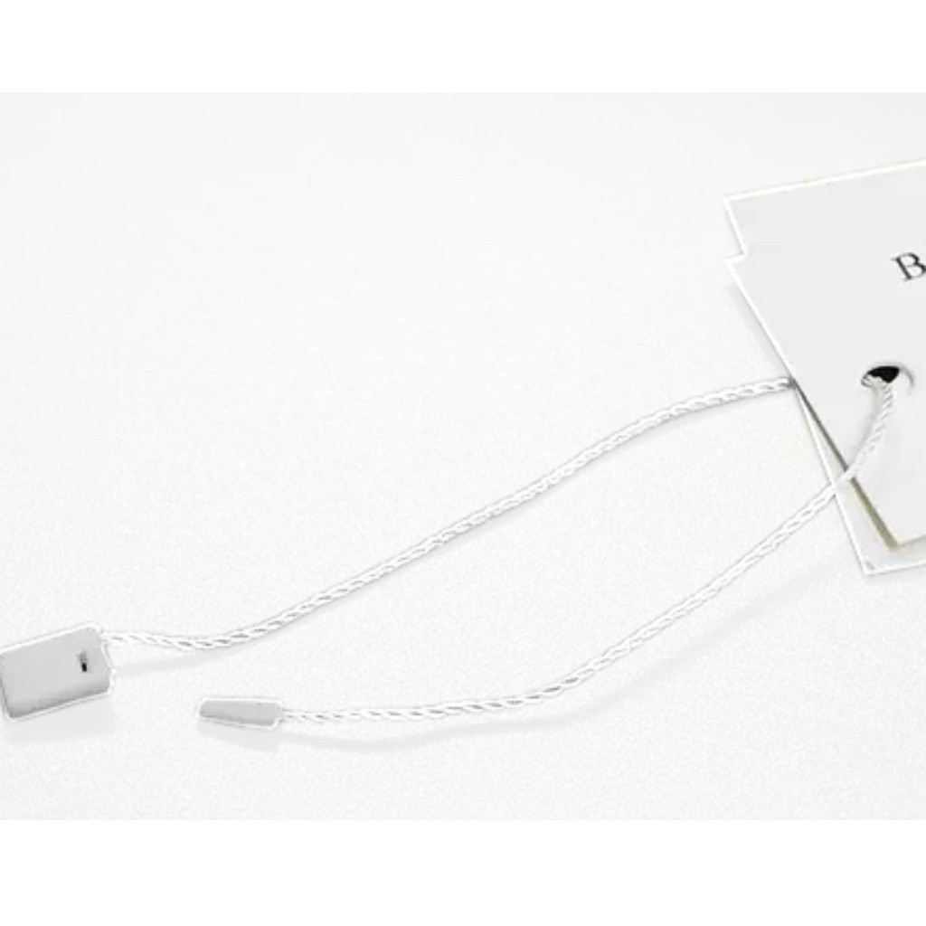 1000 Lacre Cordão Tag Para Etiquetas de  Roupa Autenticidade