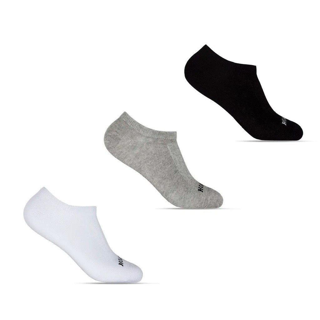 Kit Meia Invisível 3x1 N° 33/38 - Hoahi em Oferta na Shopee