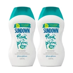 Kit com 2 Protetores Solar Sundown Starck FPS 50 120ml