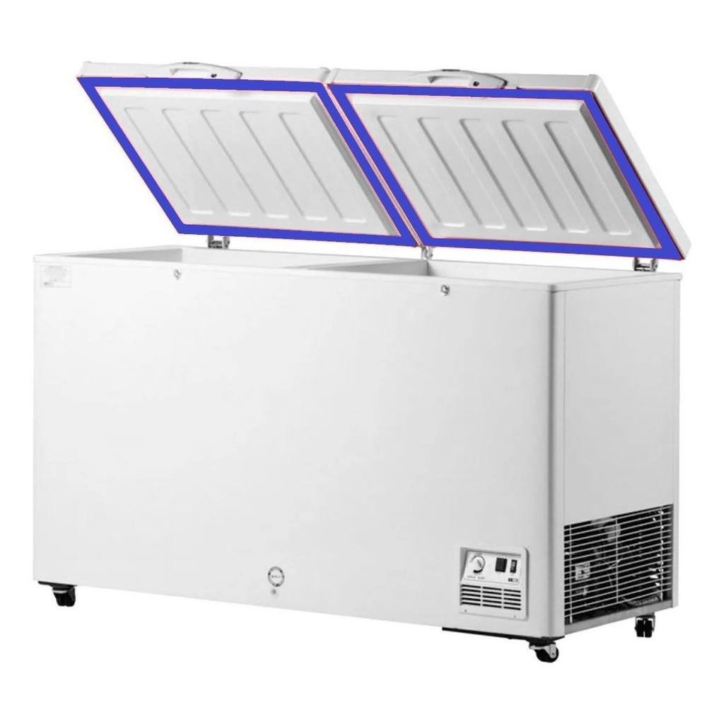 Jogo Borracha Compatível Freezer Metalfrio Da550 61x82