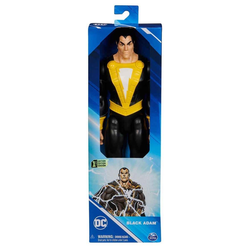 Boneco Adão Negro de 30cm - DC - Hobbies & Collections
