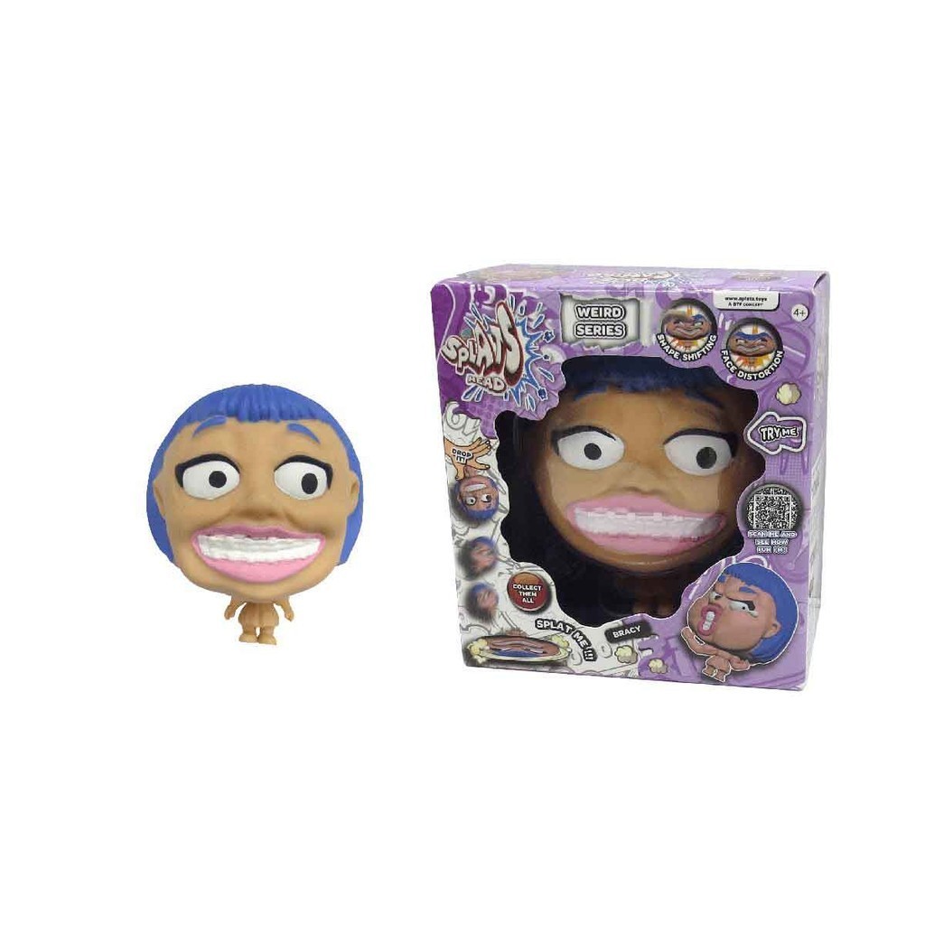 Boneco Bracy (Weird Series) de 11cm - Splats Head em Oferta na Shopee