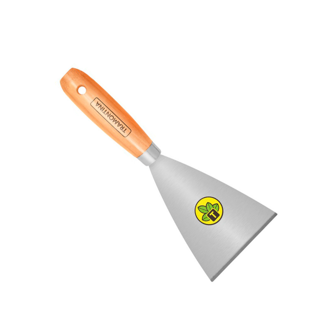 Espatula Cabo Madeira 10cm Tramontina - 77394/105 em Oferta na Shopee