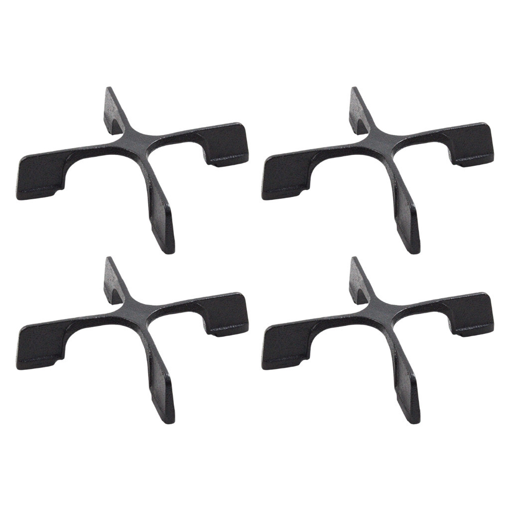 Kit 4 Grades Trempe Ferro Fogão Brastemp Ative W11132264 W10390579