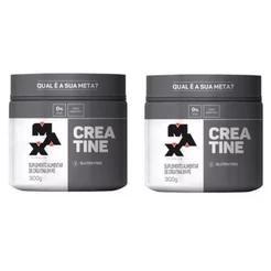 Kit 2x Creatina Monohidratada 300g - Max Titanium