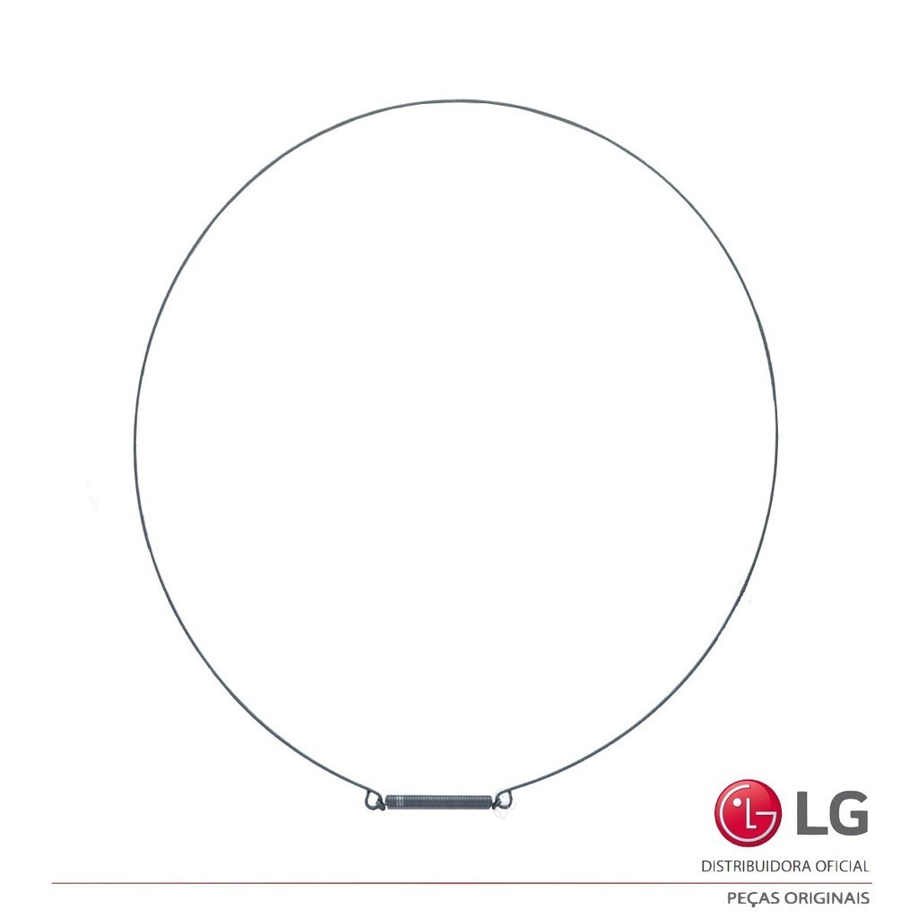 ANEL DE FIXAÇÃO DA BORRACHA DA PORTA LAVA E SECA LG WD1014RD7 WD14EGS6 2W20017E