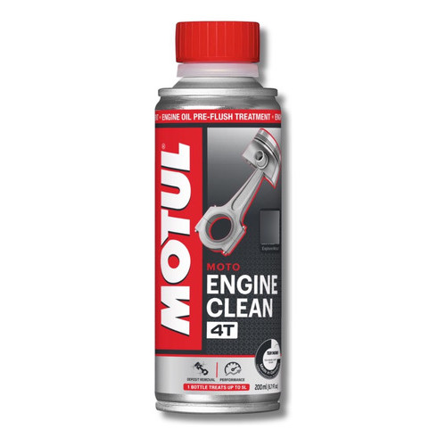 Aditivo Flushing De Motor Moto Motul Engine Clean 200 Ml - Spare Parts and Accessories for Vehicles