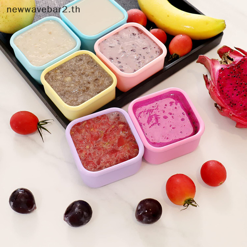 【 HOT 】 Sealed Caixa De Almoço De Silicone Exterior Bento Microondas Pequenos Recipientes Verão Molde De Cubo De Gelo Snack