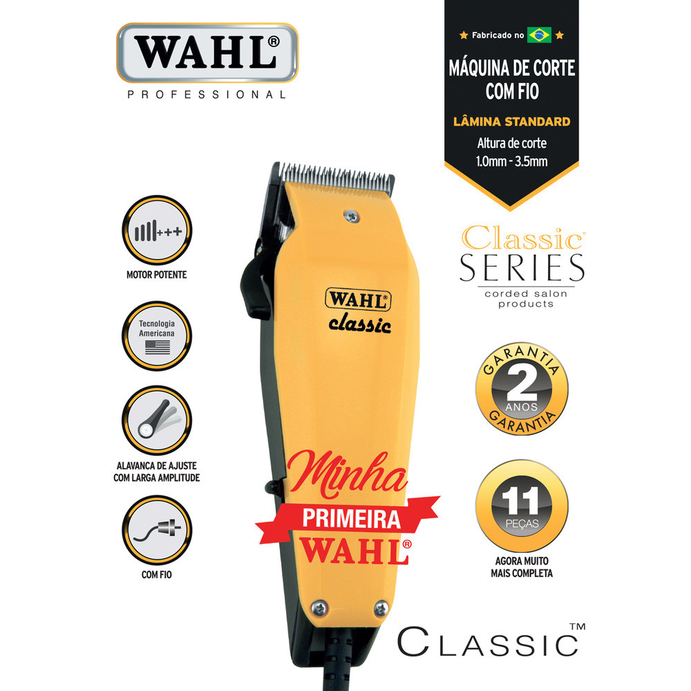 Máquina de Cabelo Wahl Classic: Onde Comprar | BuscaProdutos