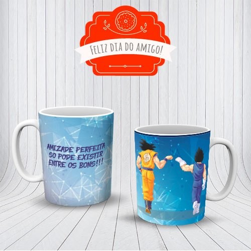 Caneca Dia Do Amigo Amizade Amizade Perfeita Só Pede Existir Entre Os Bons Presente OFERTA RELAMPÂGO