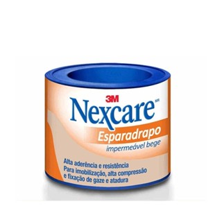 Esparadrapo Impermeavel Nexcare Bege 25mm x 0,9m em Oferta na Shopee