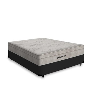 Cama Box com Colchão de Molas Ensacadas Ortobom AirTech Casal 138cm em Oferta na Shopee
