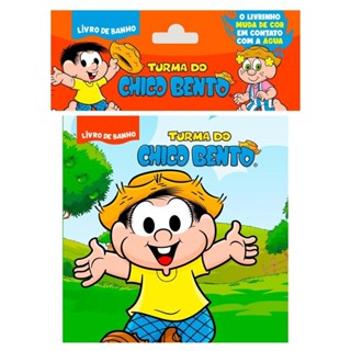 Turma do Chico Bento Livro de Banho em Oferta na Shopee
