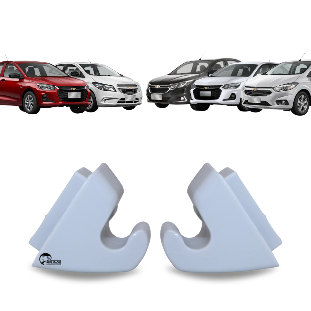Par Suporte Para Quebra Sol Cobalt Cruze Hatch Onix Prisma Joy