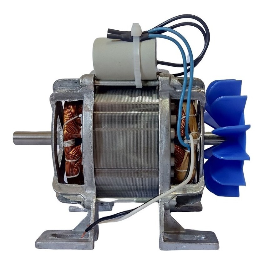 Motor Pra Centrifuga De Mel 1700 Rpm Gira Pros 2 Lados 1/3cv 127v
