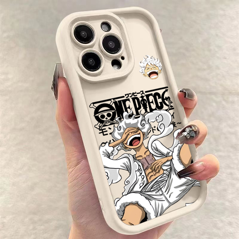 Capa De Telefone Para Samsung A55 A15 A35 A25 A24 A05S A05 A54 A34 A14 A33 A53 A52 A52S A32 A23 A51 Cartoon One Piece Anime Silicone Macia À Prova De Choque em Oferta na Shopee
