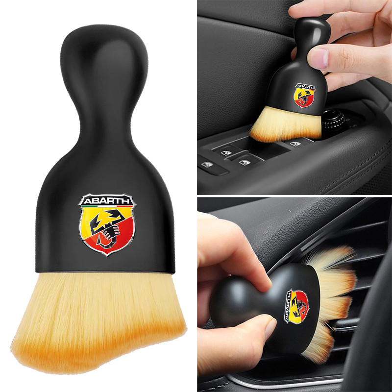 Ferramenta Interior Do Carro Ar Condicionado Saída De Limpeza Escova Macia Acessórios Para Abbas Abarth Punto 124 125 50