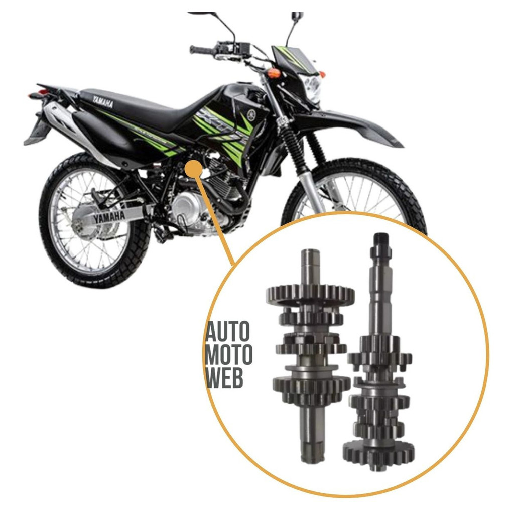 Cambio Completo Caixa Marcha Yamaha XTZ YBR 125 2003 2004 2005 Modelo Original