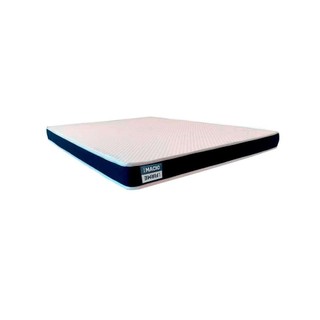 Colchão Queen Guldi Duplo Plus D28 (16x158x198) Branco e Azul em Oferta na Shopee