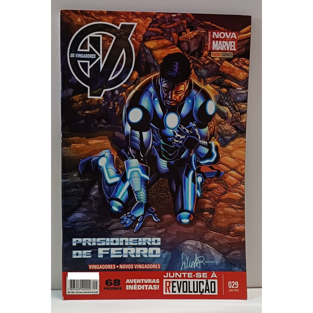 Hq Os Vingadores Nº 29 - Prisioneiro de Ferro