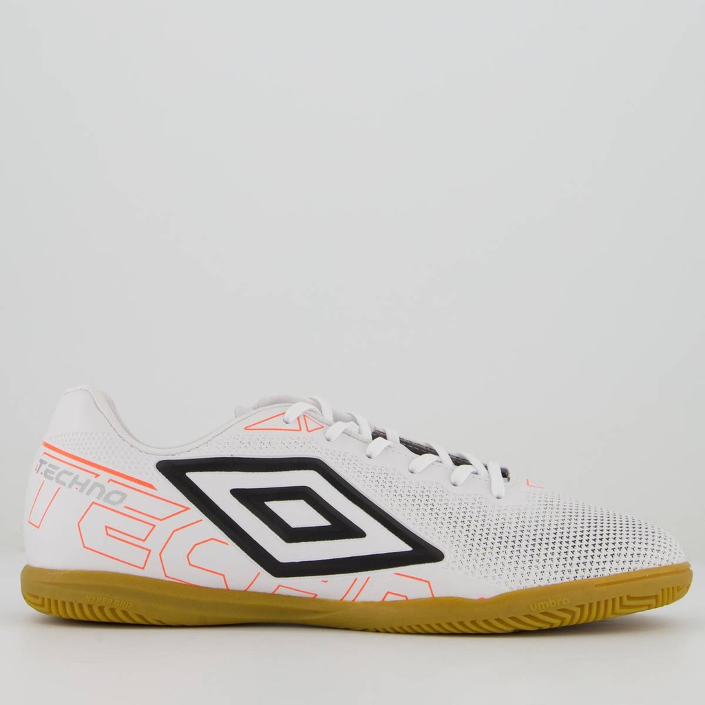 Chuteira Umbro Techno Futsal Branca em Oferta na Shopee