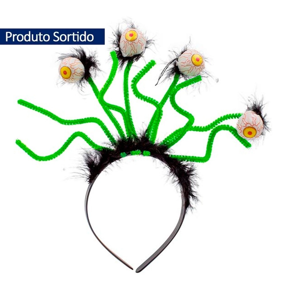Halloween Fantasia Tiara Olhos Sortida Unidade - Cim