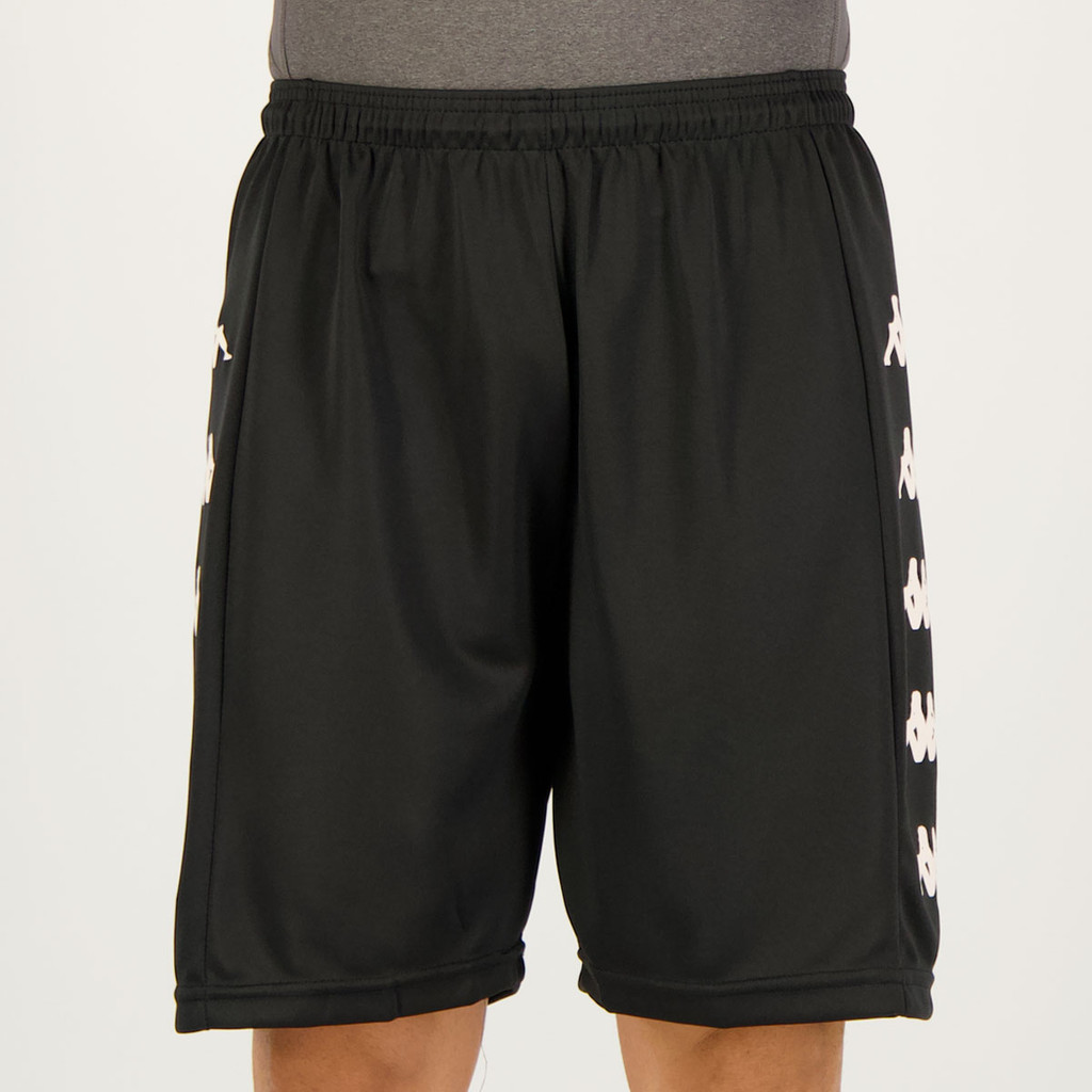 Calção Kappa Long Preto em Oferta na Shopee