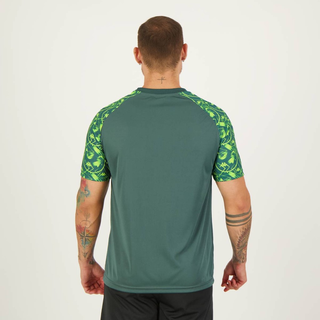 Detalhes do Camisa Kappa Vatare Verde