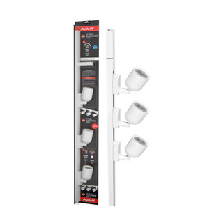 Kit Trilho Eletrificado com Spot Led Elegance Branco Frio 6500k 21w 3 spots Trilho 1metro Branco Iluminação Avant
