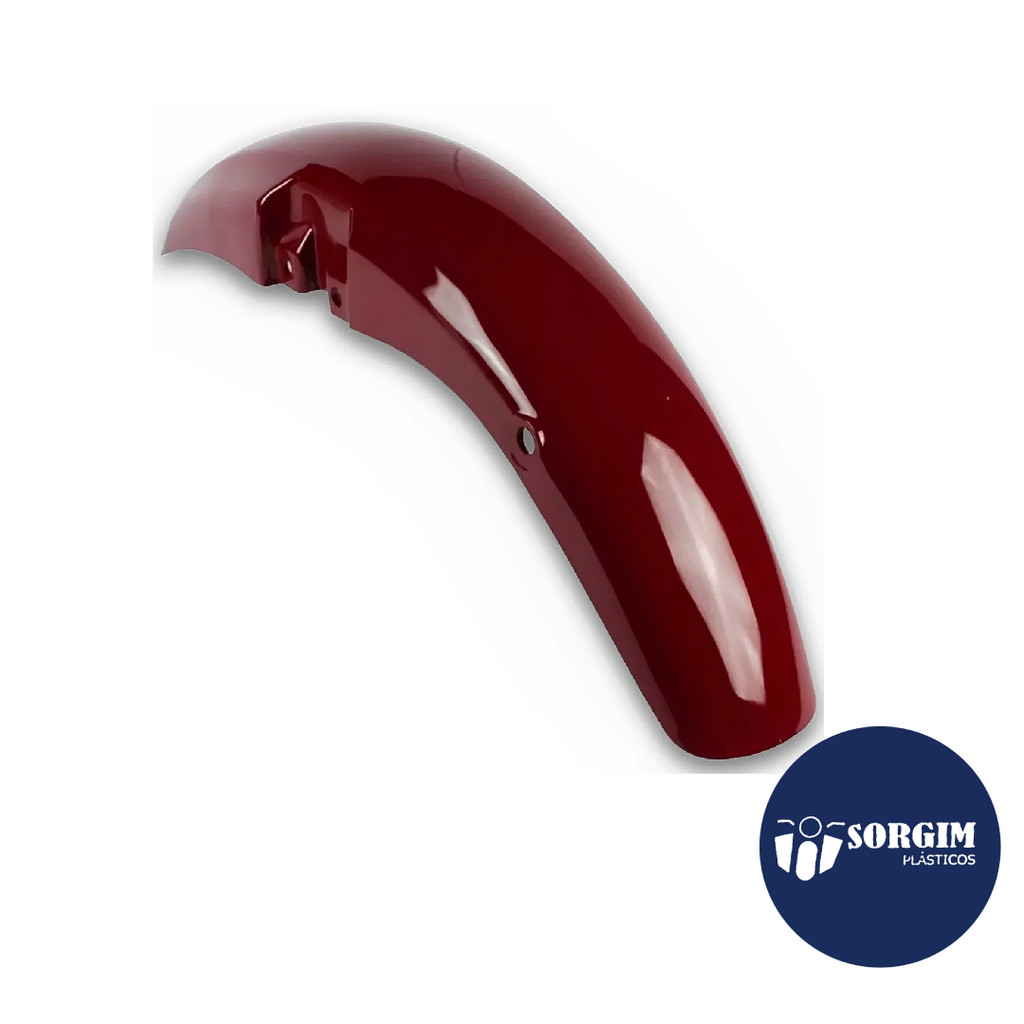 Paralama Dianteiro Titan 125 2000/2001 e 2004 Vermelho em Oferta na Shopee