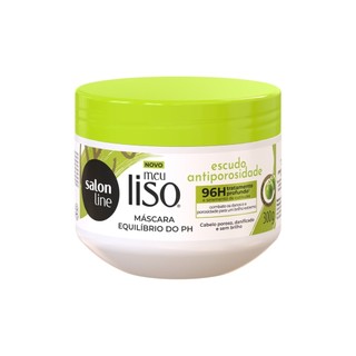 Máscara Equilíbrio do PH Meu Liso Escudo Antiporosidade 300g em Oferta na Shopee