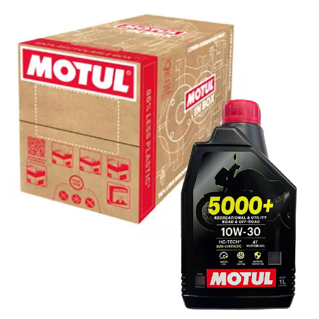 Óleo Motul 5000+ 10w30 Semissintético Atacado Caixa C/ 12 Litros em Oferta na Shopee