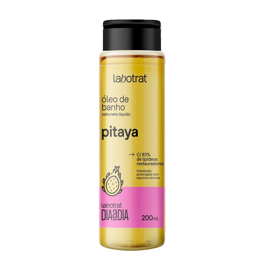Sabonete Óleo De Banho Pitaya Dia Dia Corpo Labotrat 200ml em Oferta na Shopee