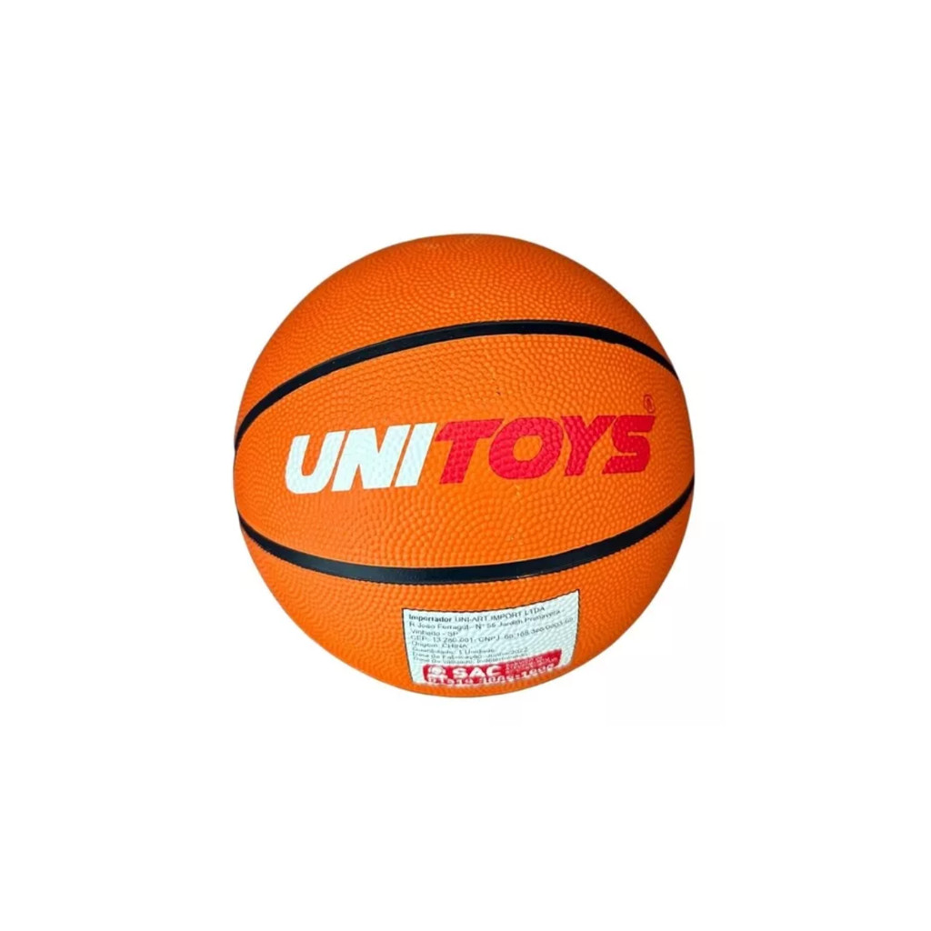 BOLA DE BASQUETE BASKETBALL UNITOYS 
