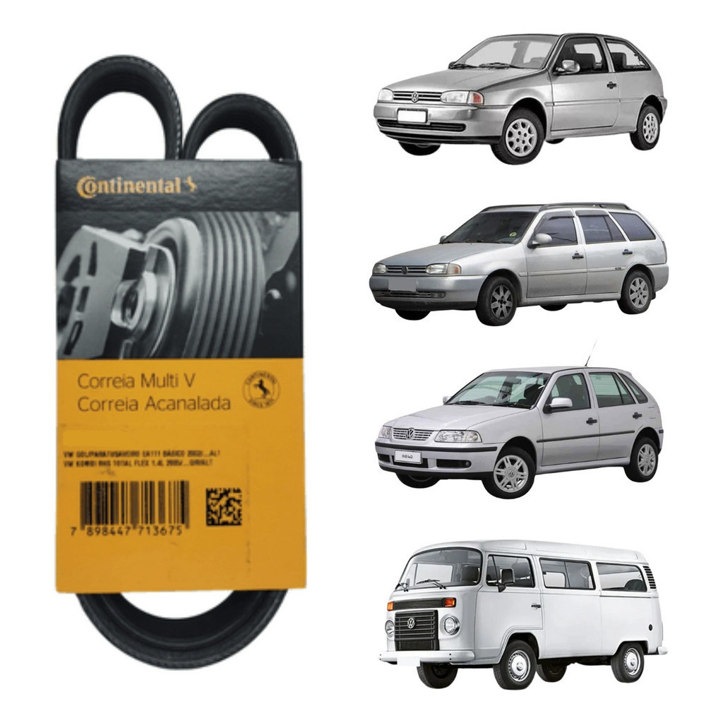 Correia Alternador Gol Parati G2 G3 1.0 8v E 16v Kombi 1.4 em Oferta na Shopee