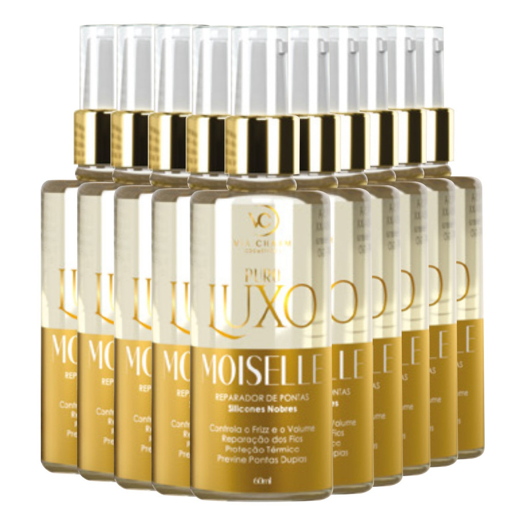 10 Óleo Puro Luxo Moiselle VC Reparador Atacado