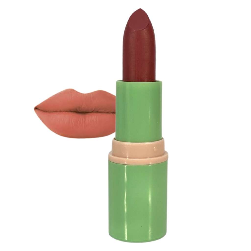 Batom Matte Aveludado Rosé Delicado Shine Colors Abelha Rainha 4g